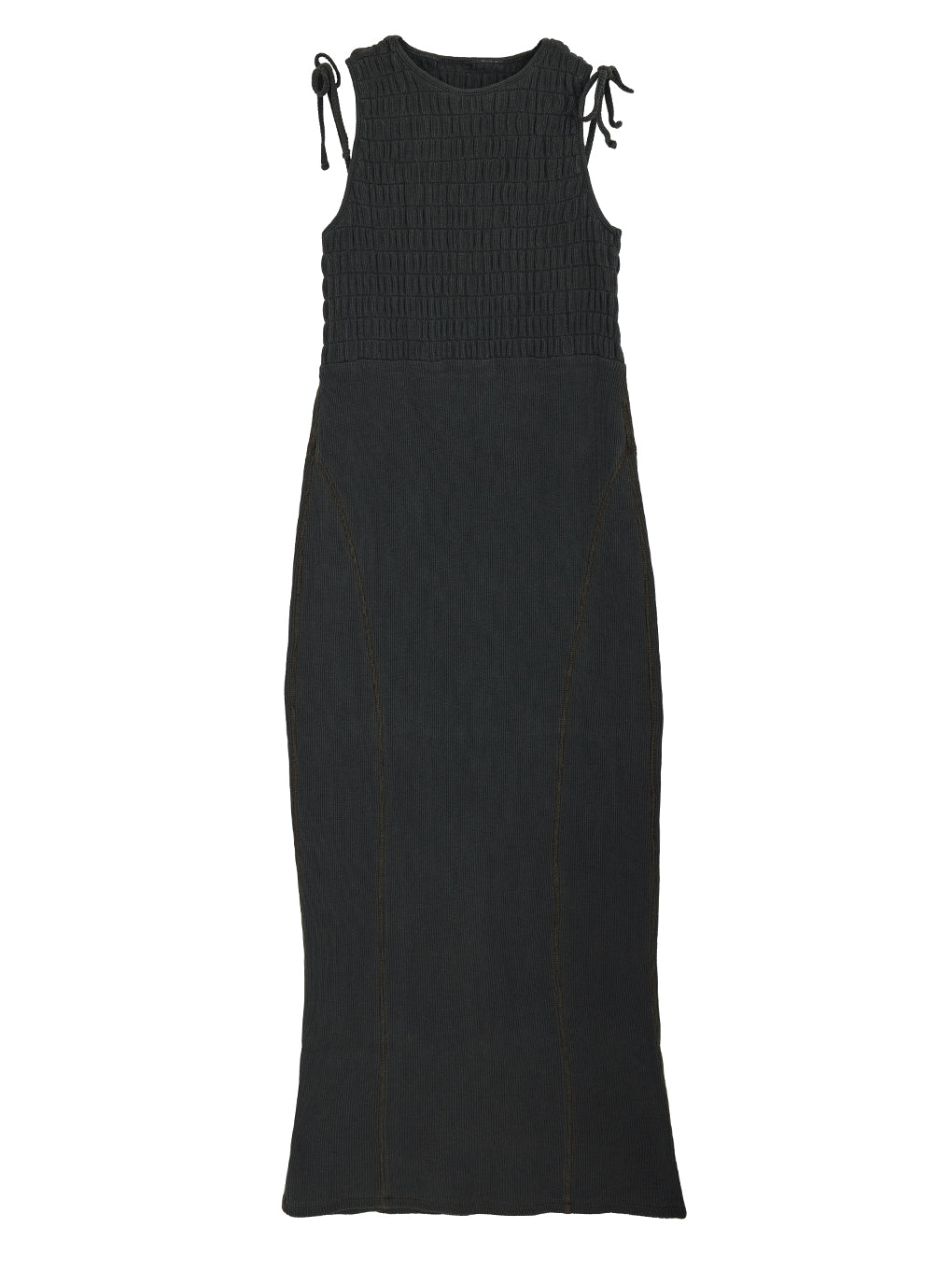 PIGMENT SHIRRING CUT DRESS