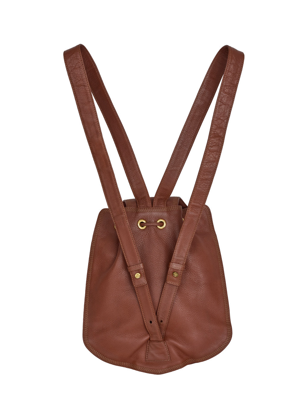 LOEWEアナグラムナッパレザーフラップバッグ