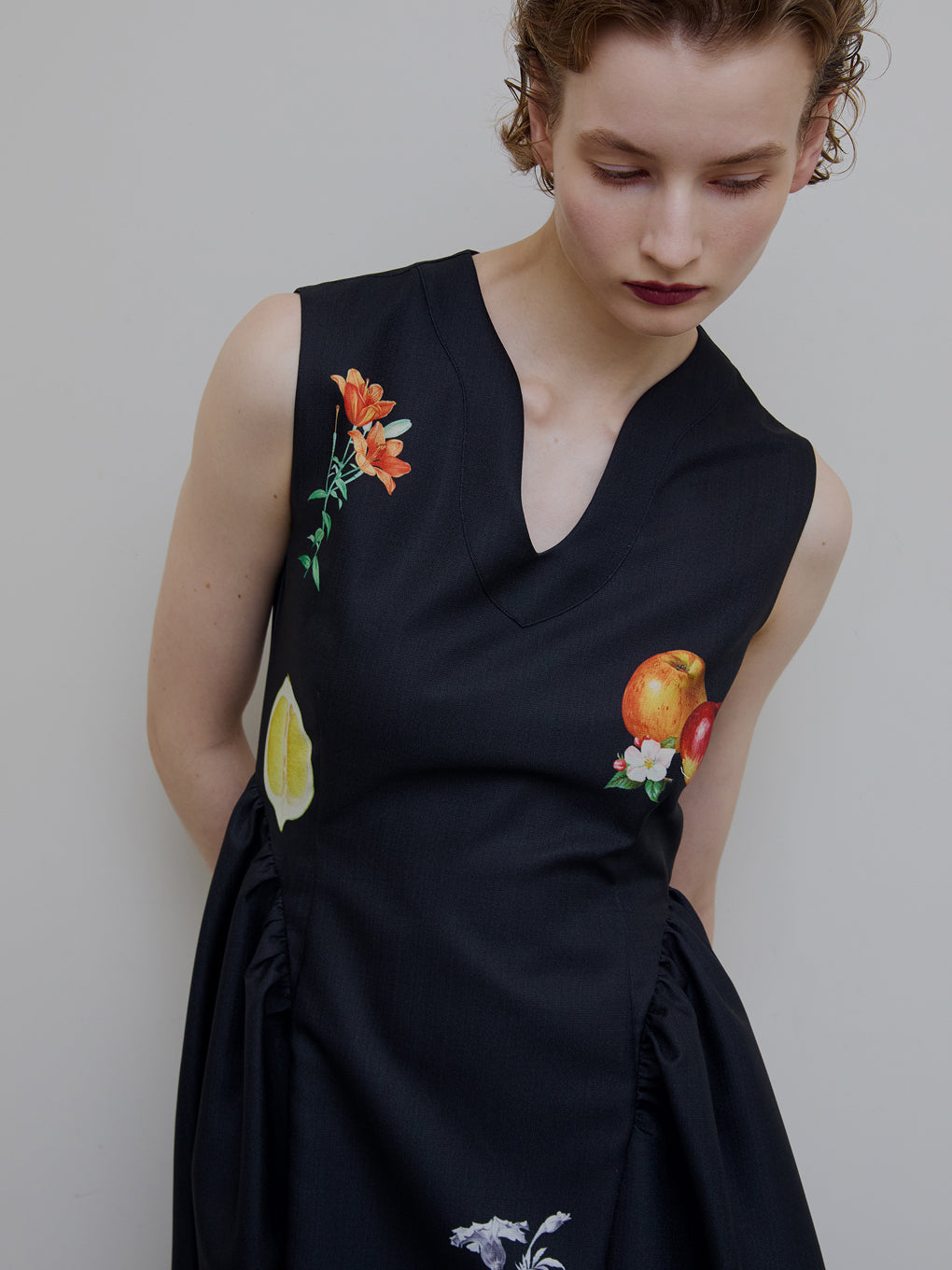 ELEANOR LINEN LIKE DRESS