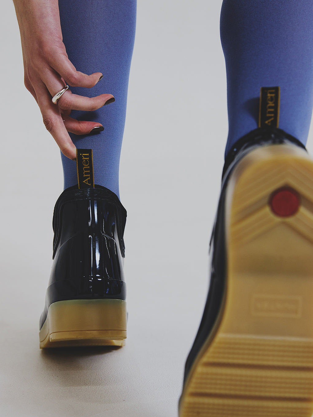HUNTER×Ameri GLOSS CHELSEA BOOTS