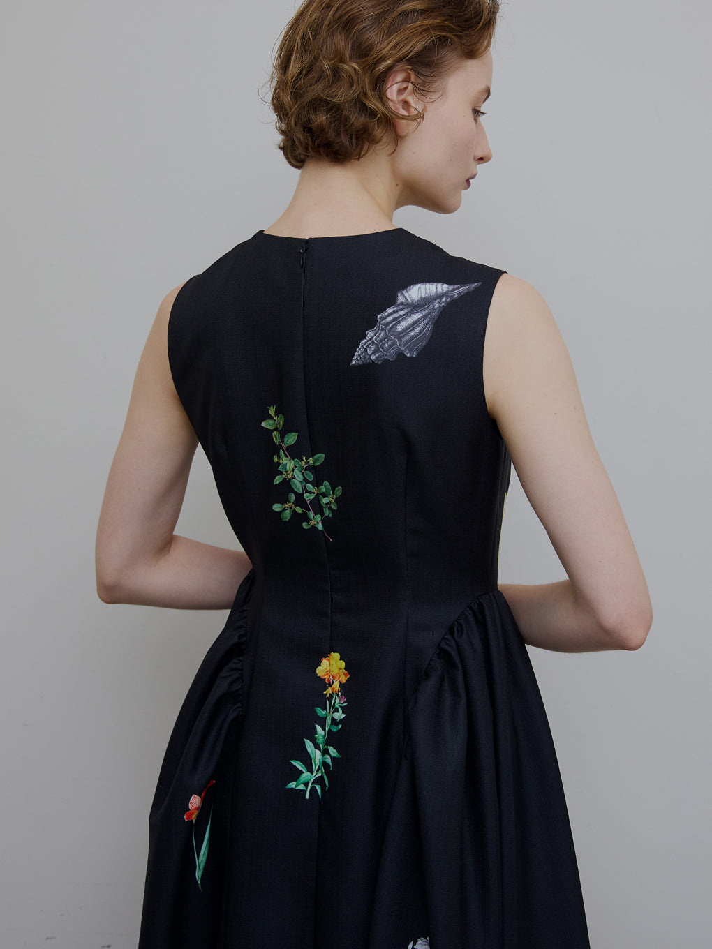 ELEANOR LINEN LIKE DRESS