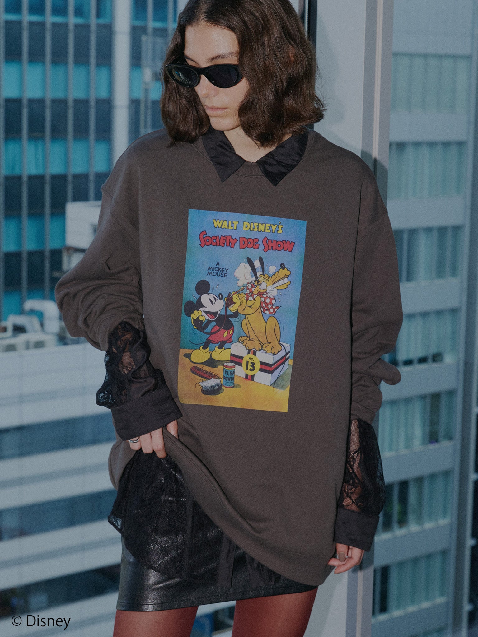 DISNEY/VINTAGE POSTER SWEAT