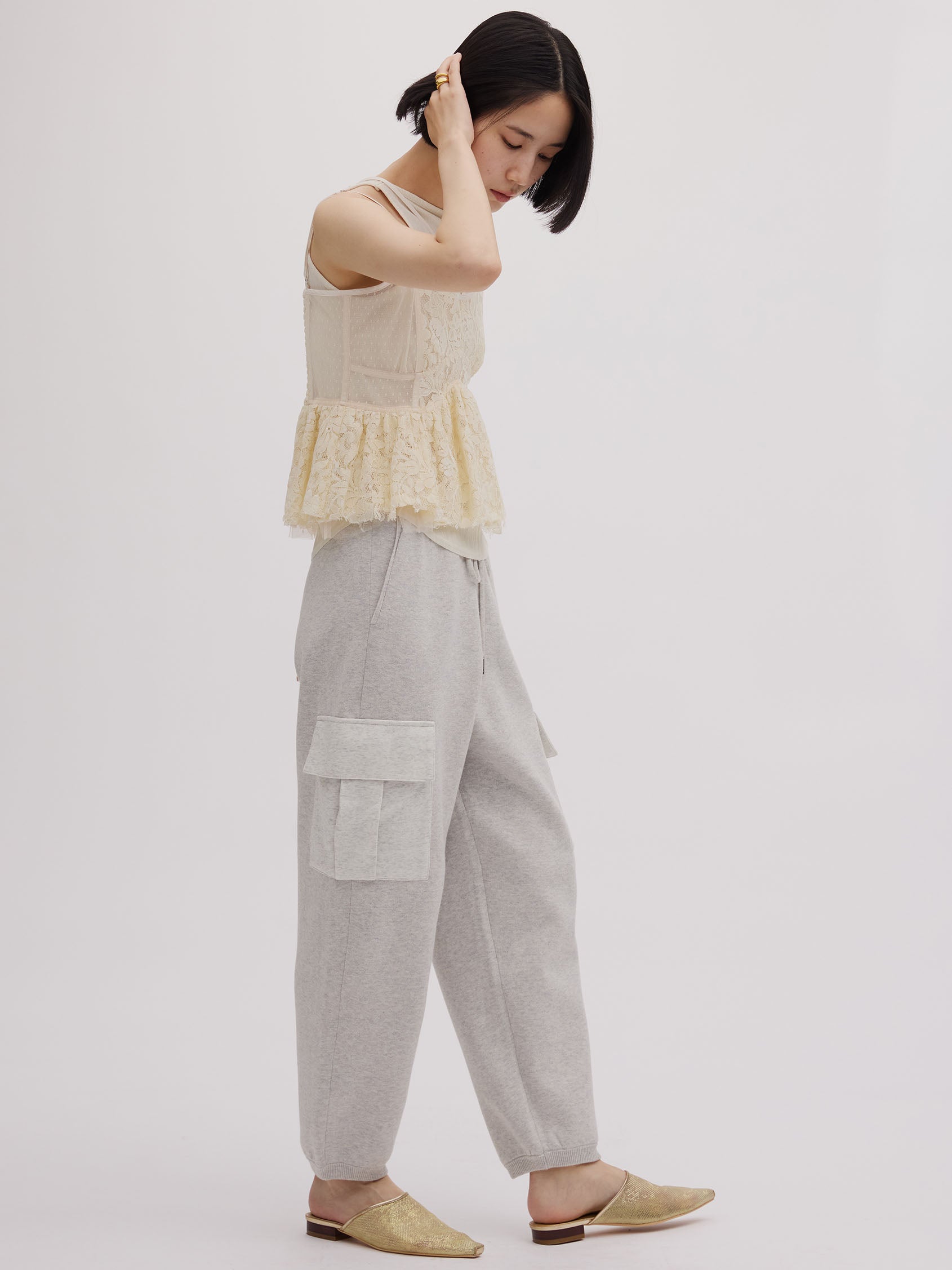 MEDI SWEAT LIKE KNIT PANTS