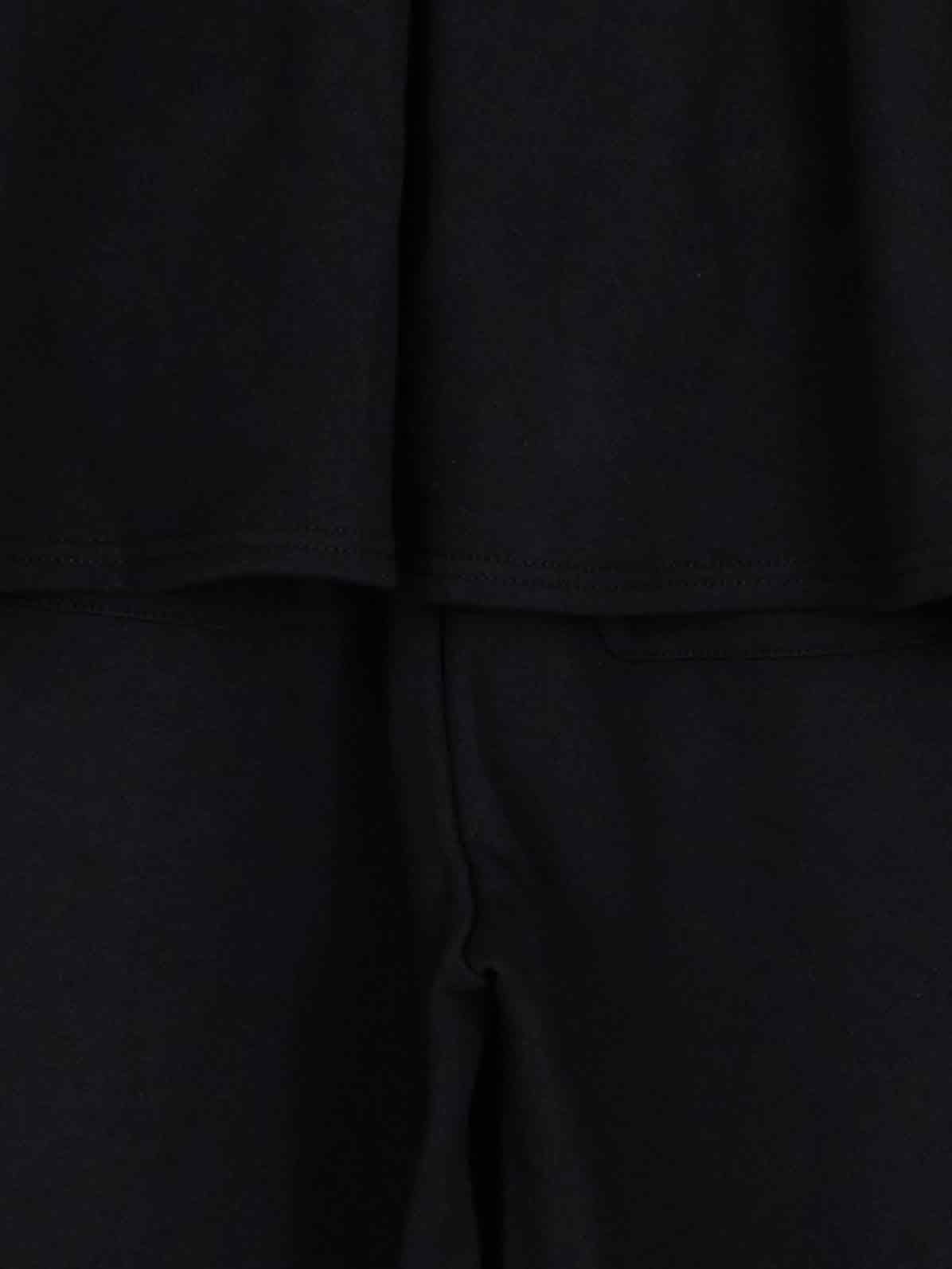 SWEAT PEPLUM SET ROMPERS