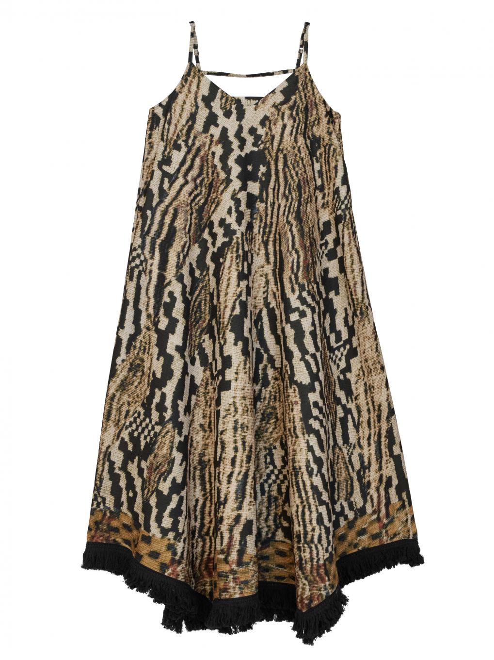 MEDI EXOTIC PATTERN CAMISOLE DRESS