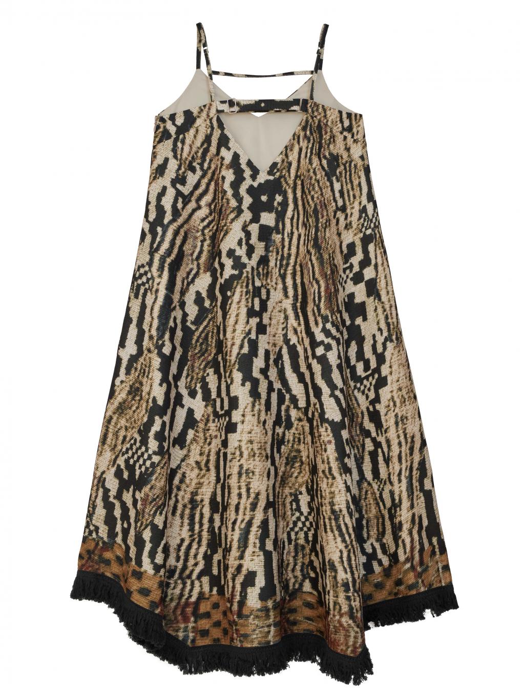 MEDI EXOTIC PATTERN CAMISOLE DRESS