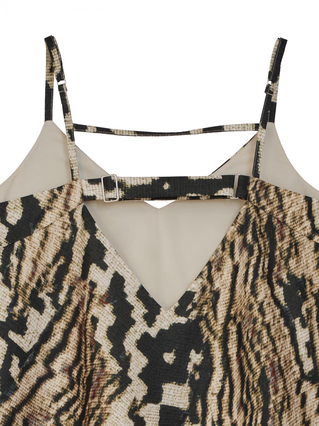 MEDI EXOTIC PATTERN CAMISOLE DRESS