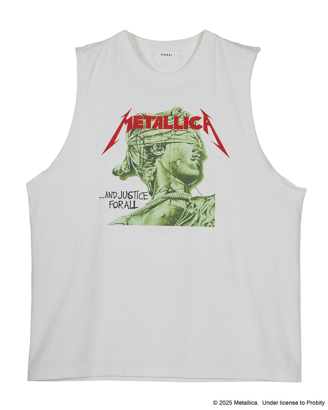 MEDI METALLICA WHT NS TEE
