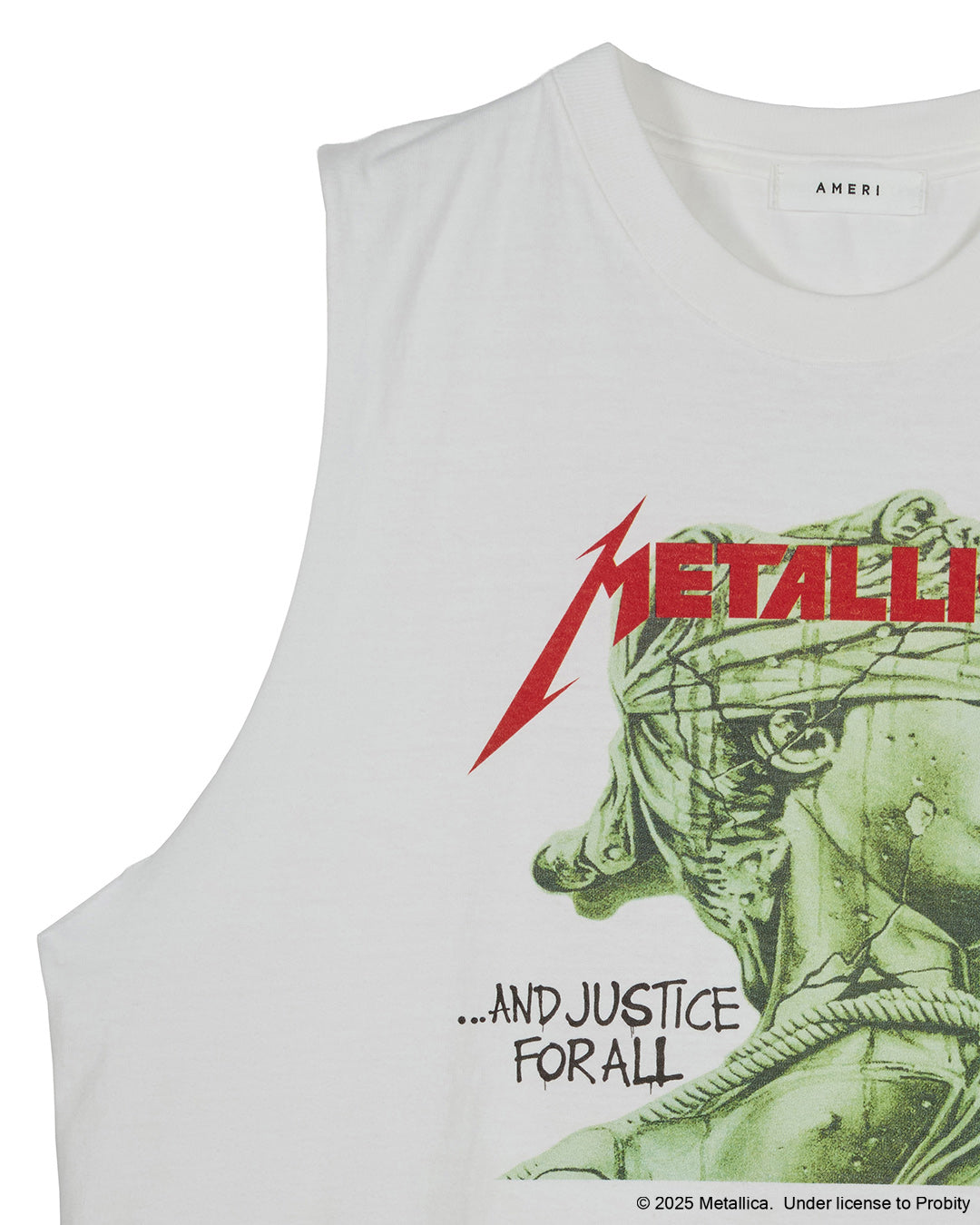 MEDI METALLICA WHT NS TEE