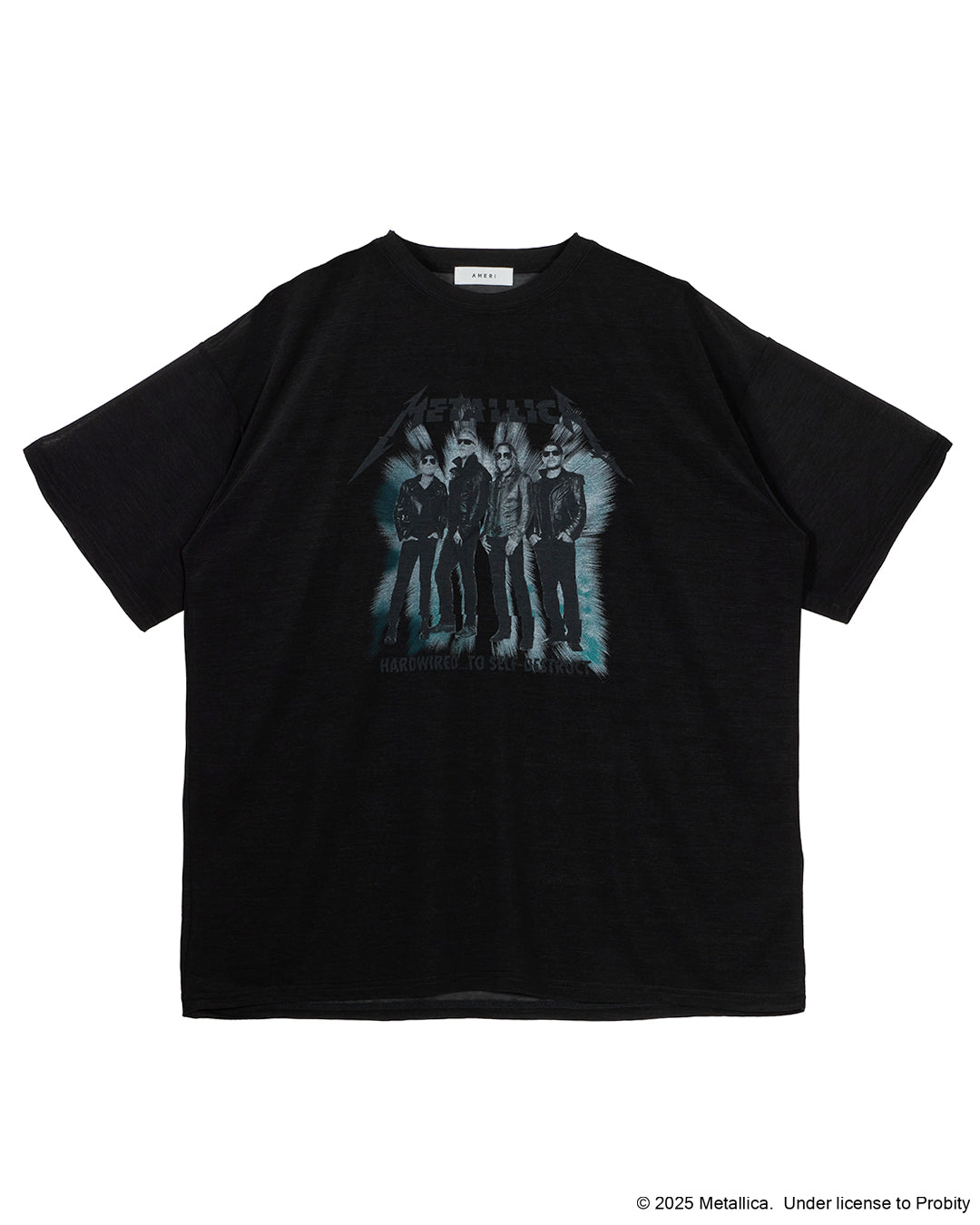 MEDI METALLICA SHEER TEE
