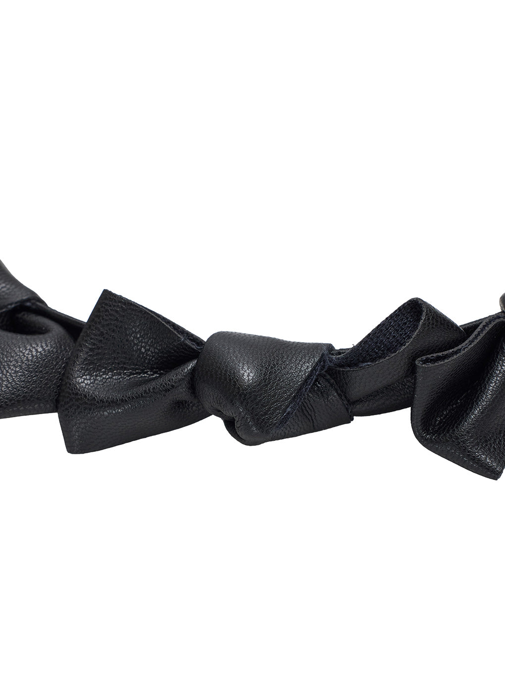 TRESSE Ribbon Serre-tete in leather
