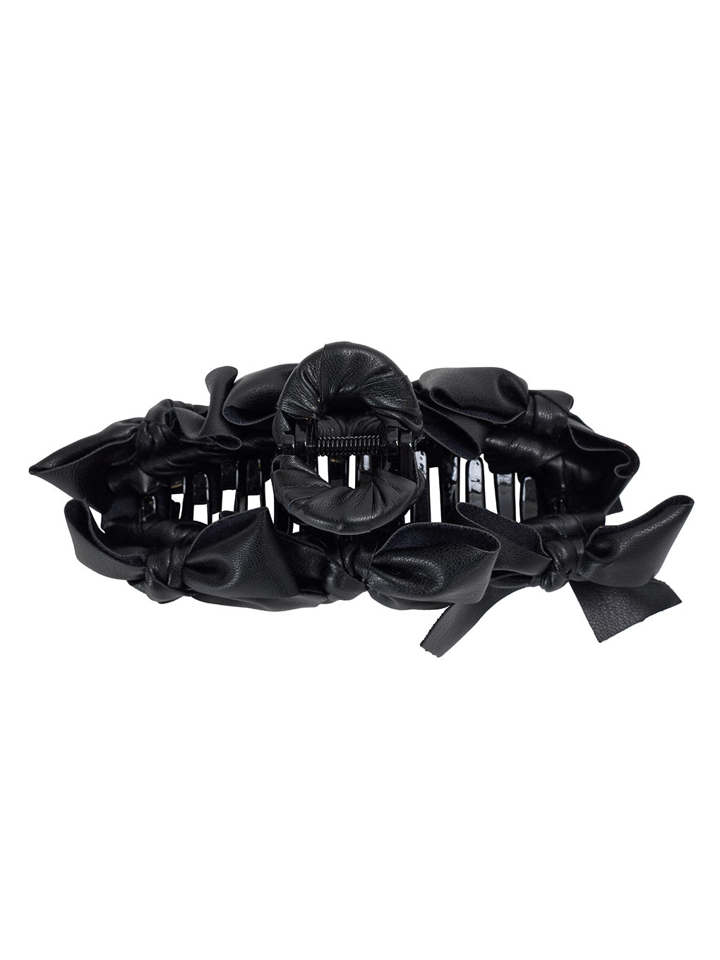 TRESSE Leather ruban clip