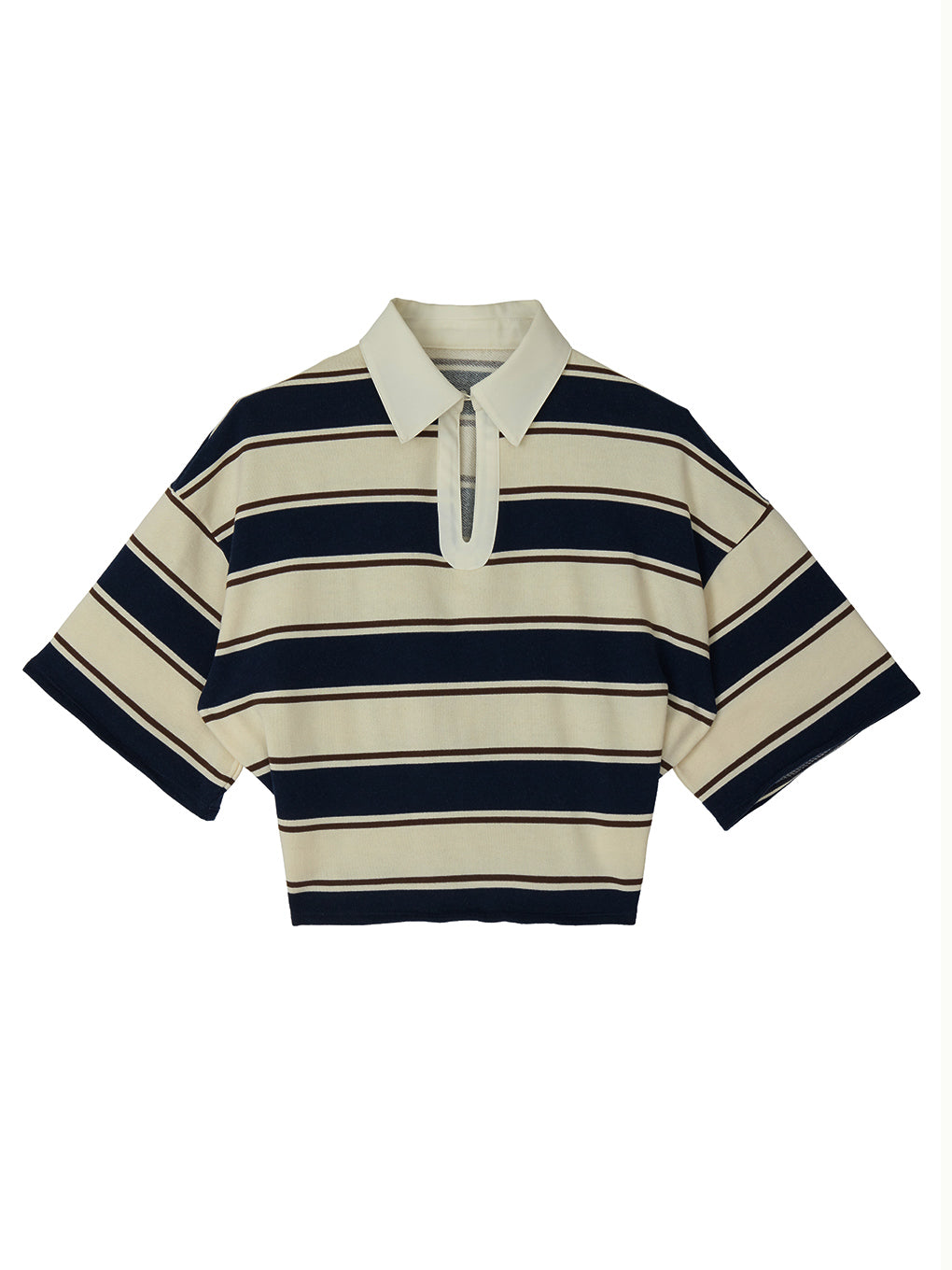 WAIST MARK RUGGER SHIRT TOP