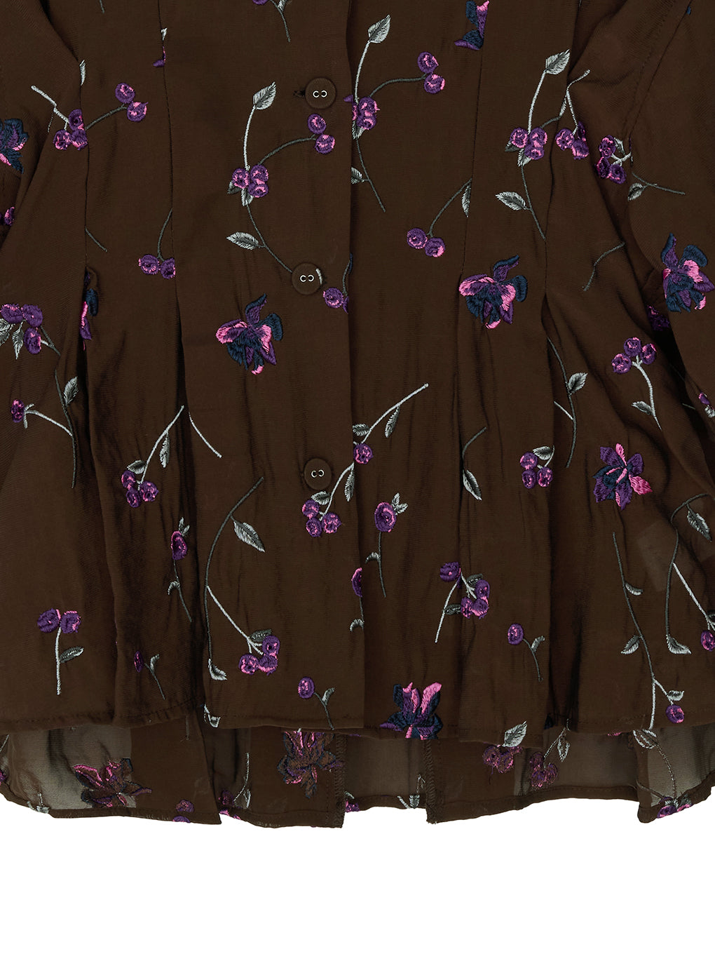 LUCIA BERRY EMBROIDERY SEER GOWN