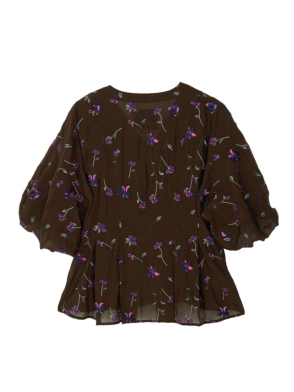 LUCIA BERRY EMBROIDERY SEER GOWN