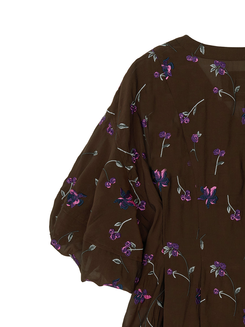 LUCIA BERRY EMBROIDERY SEER GOWN