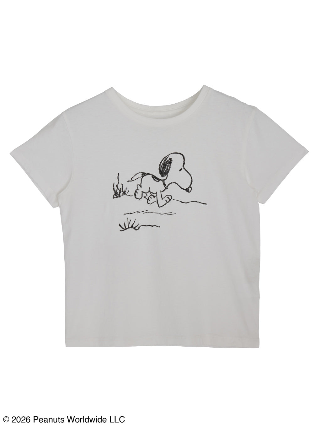 VINTAGE PEANUTS WASH COMPACT TEE