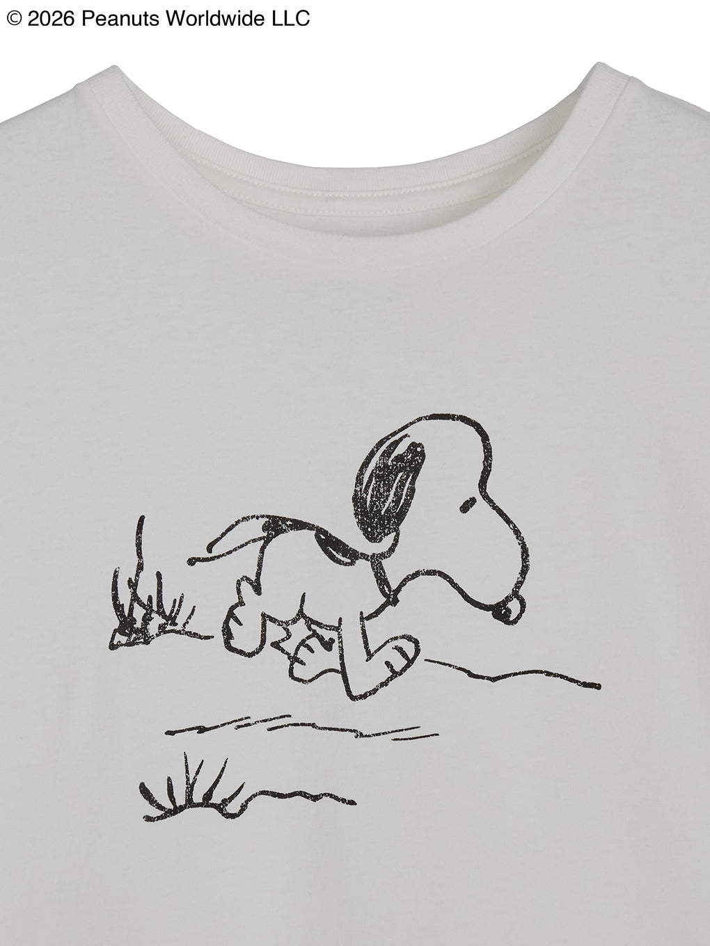 VINTAGE PEANUTS WASH COMPACT TEE