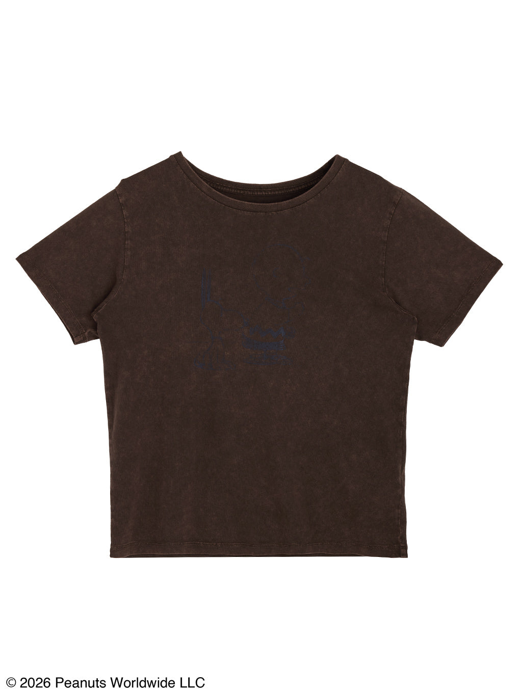 VINTAGE PEANUTS WASH COMPACT TEE