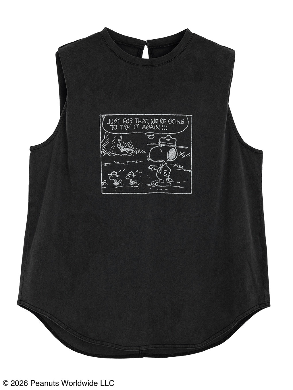 VINTAGE PEANUTS COMIC TANK TOP