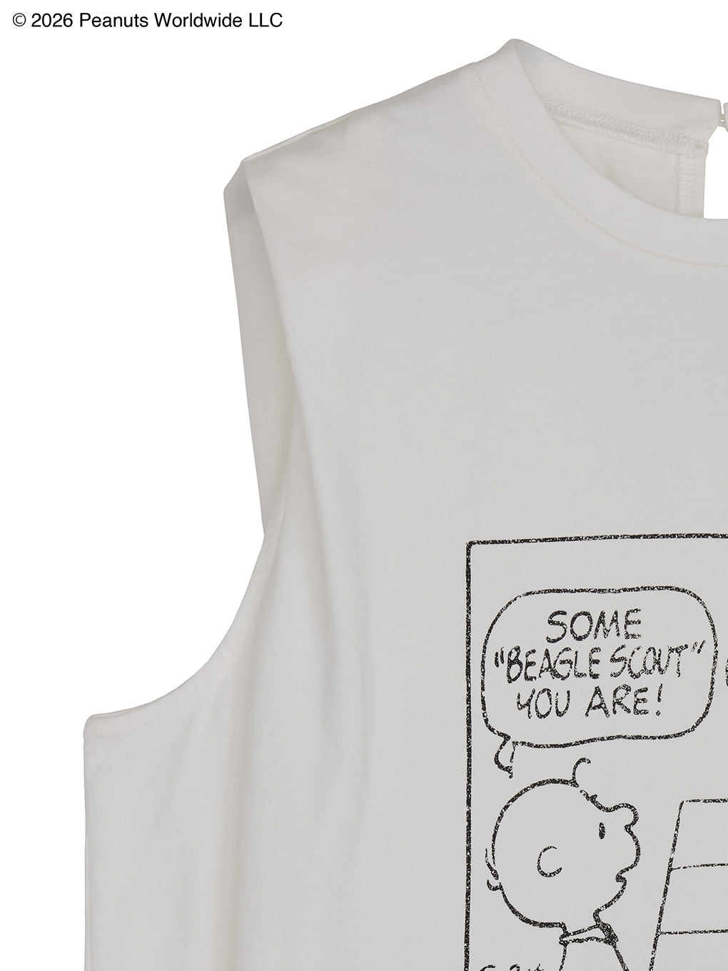 VINTAGE PEANUTS COMIC TANK TOP