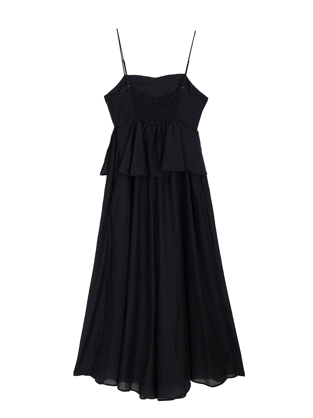 STRUCTURED PEPLUM CAMI ROMPERS