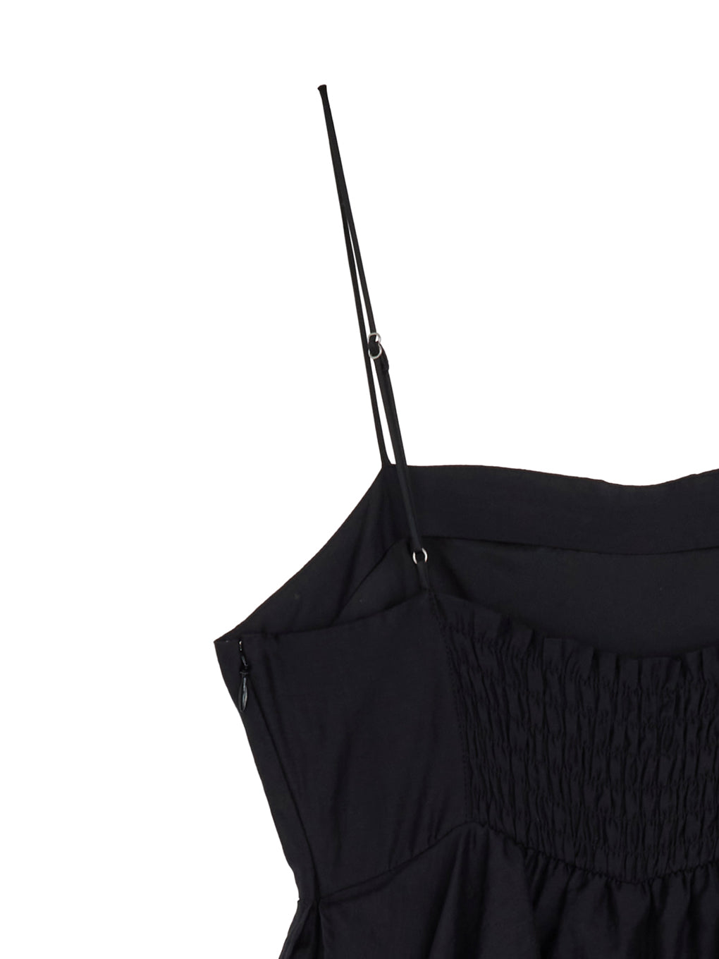 STRUCTURED PEPLUM CAMI ROMPERS