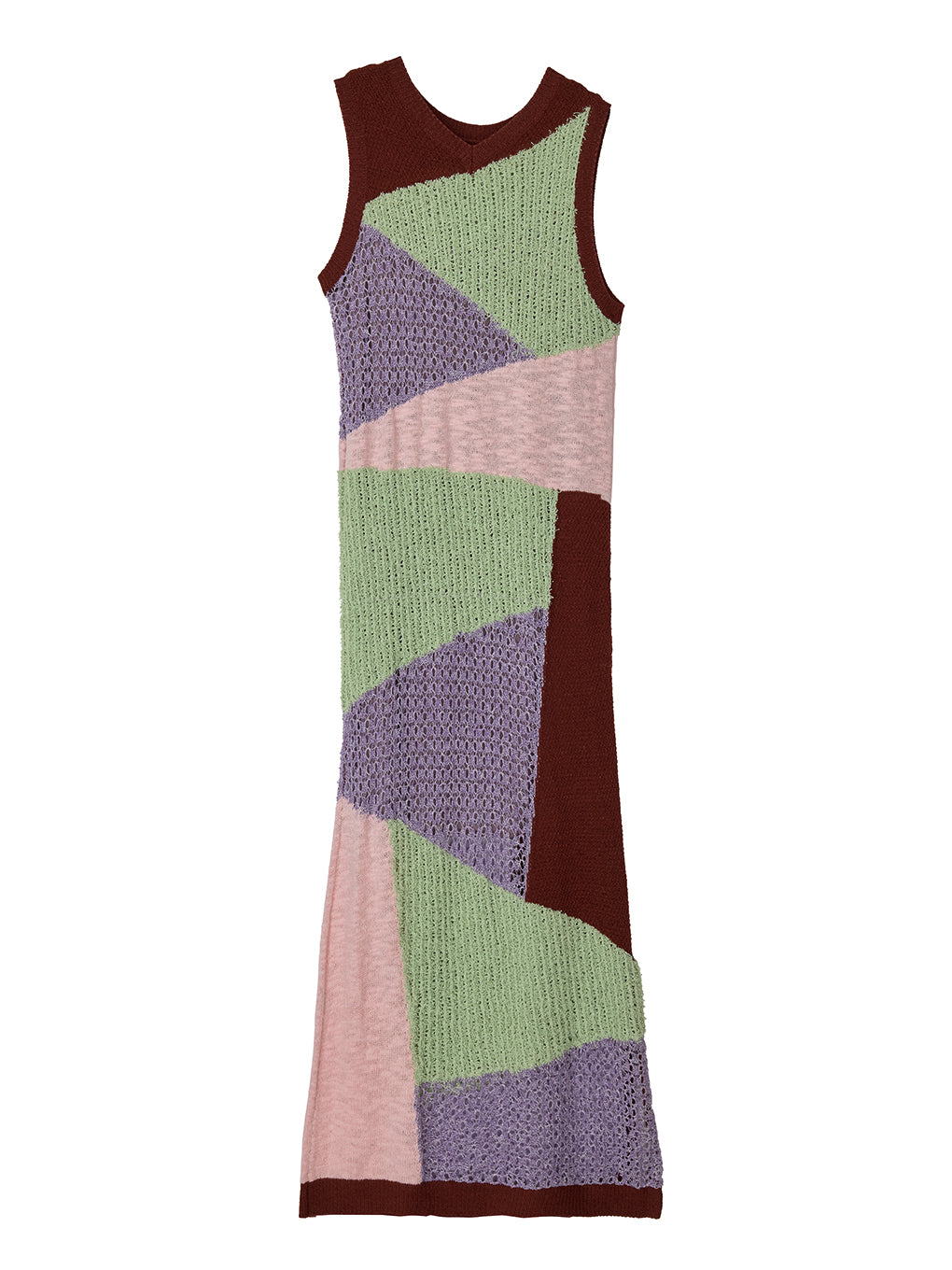 2WAY KNITTING PATTERN DRESS