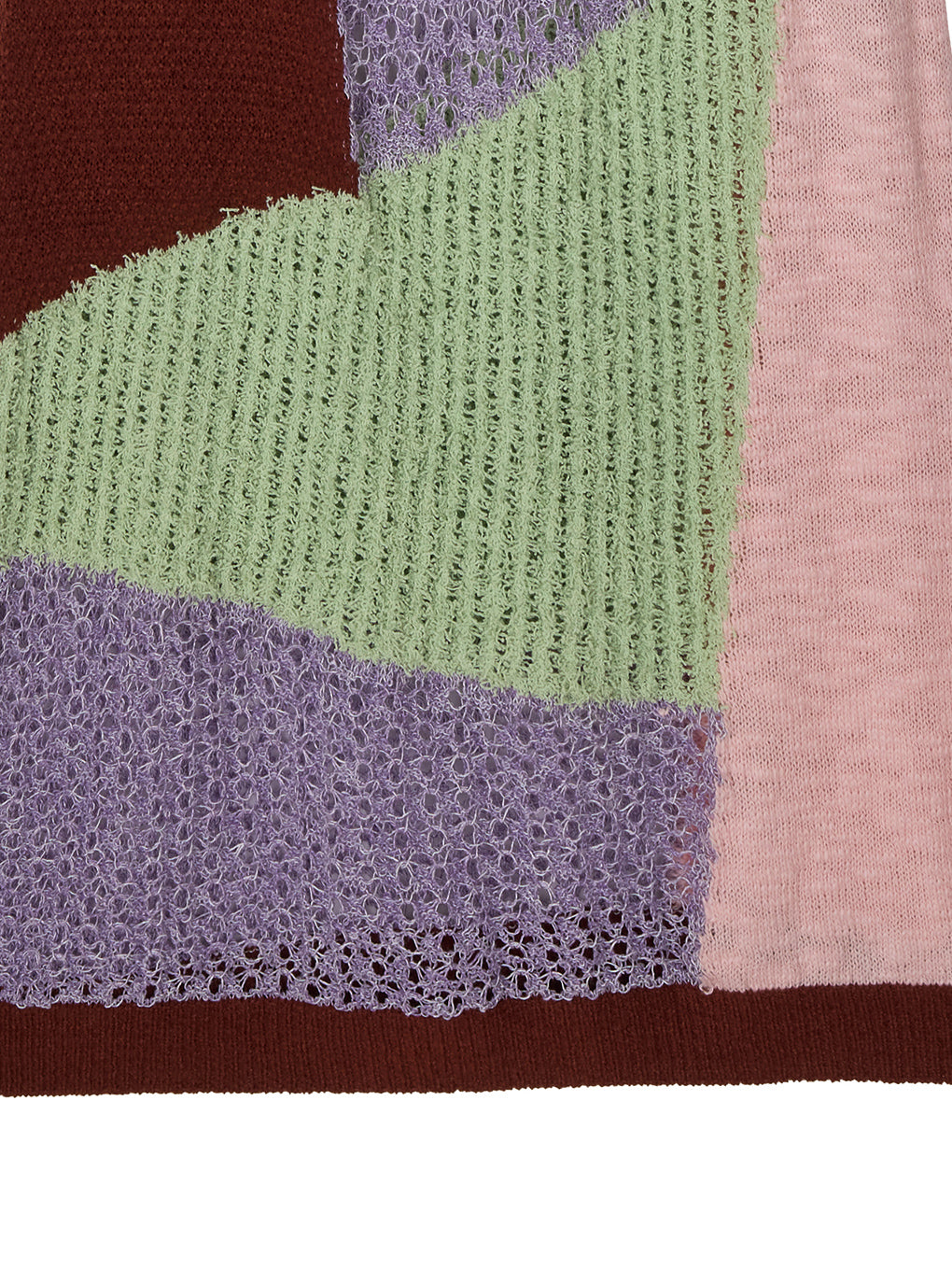 2WAY KNITTING PATTERN DRESS