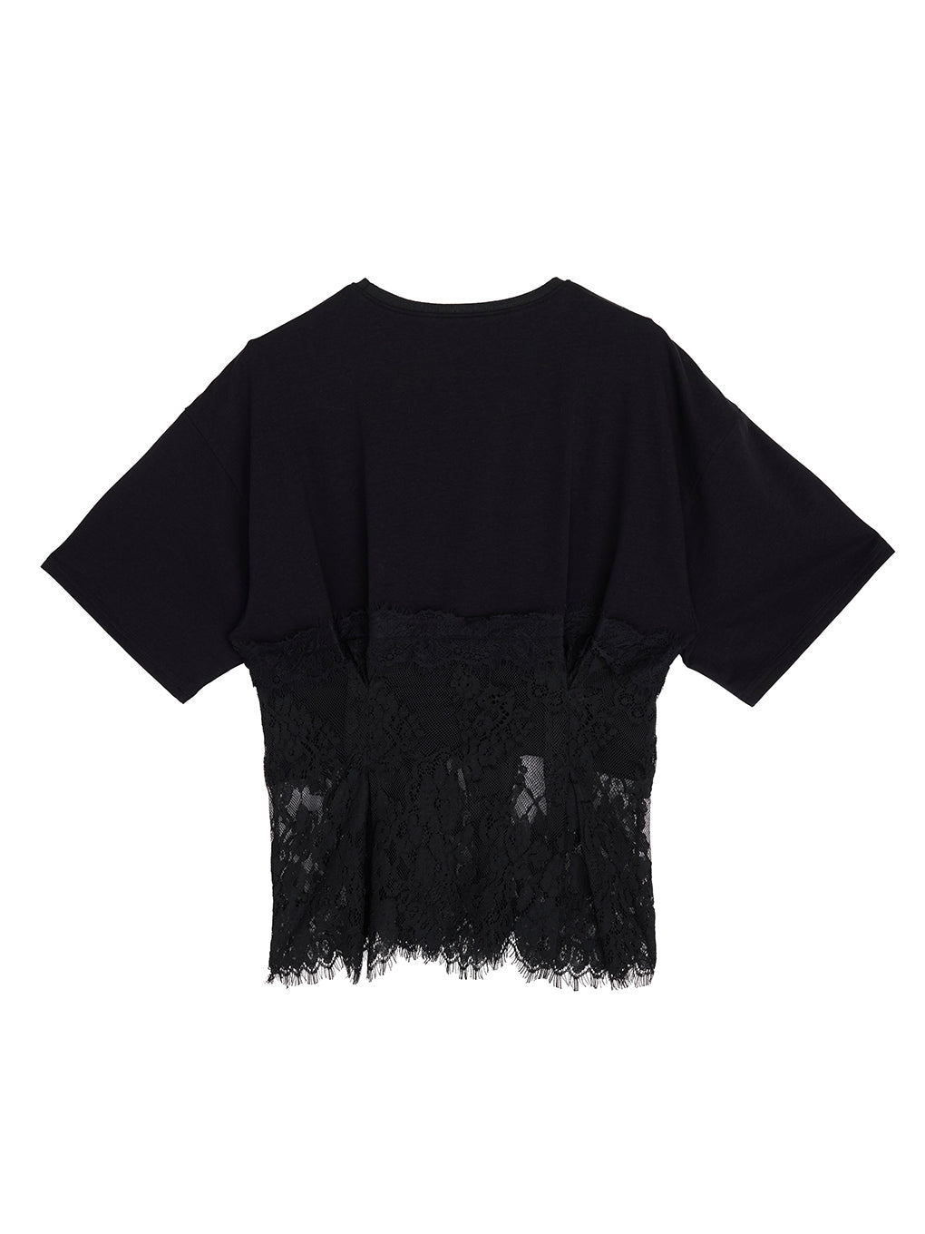 トップス ameri CORSET LIKE LACE DOCKING TEE CORSET LIKE LACE DOCKING TEE