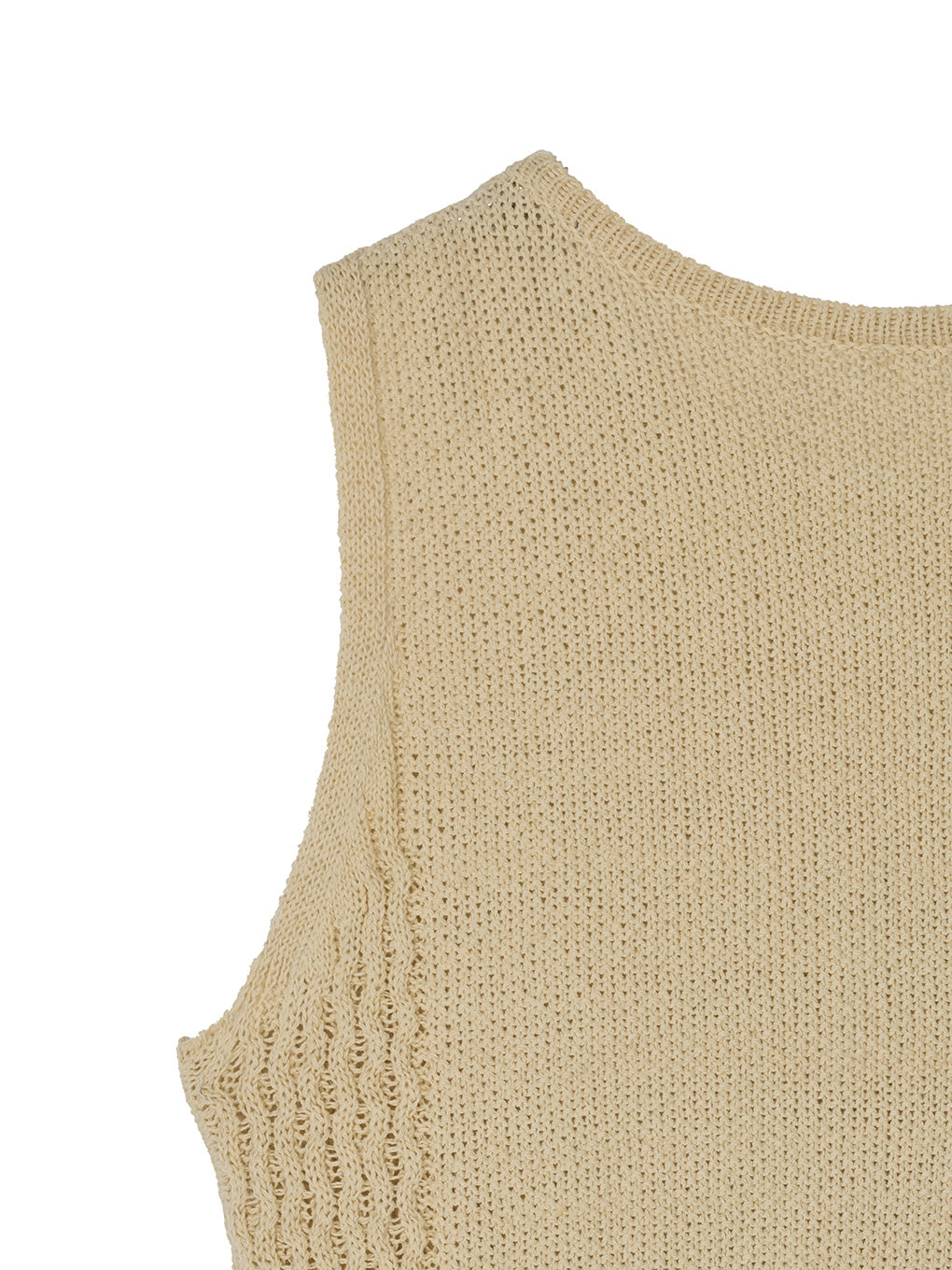 MILT RUFFLE KNIT TOP