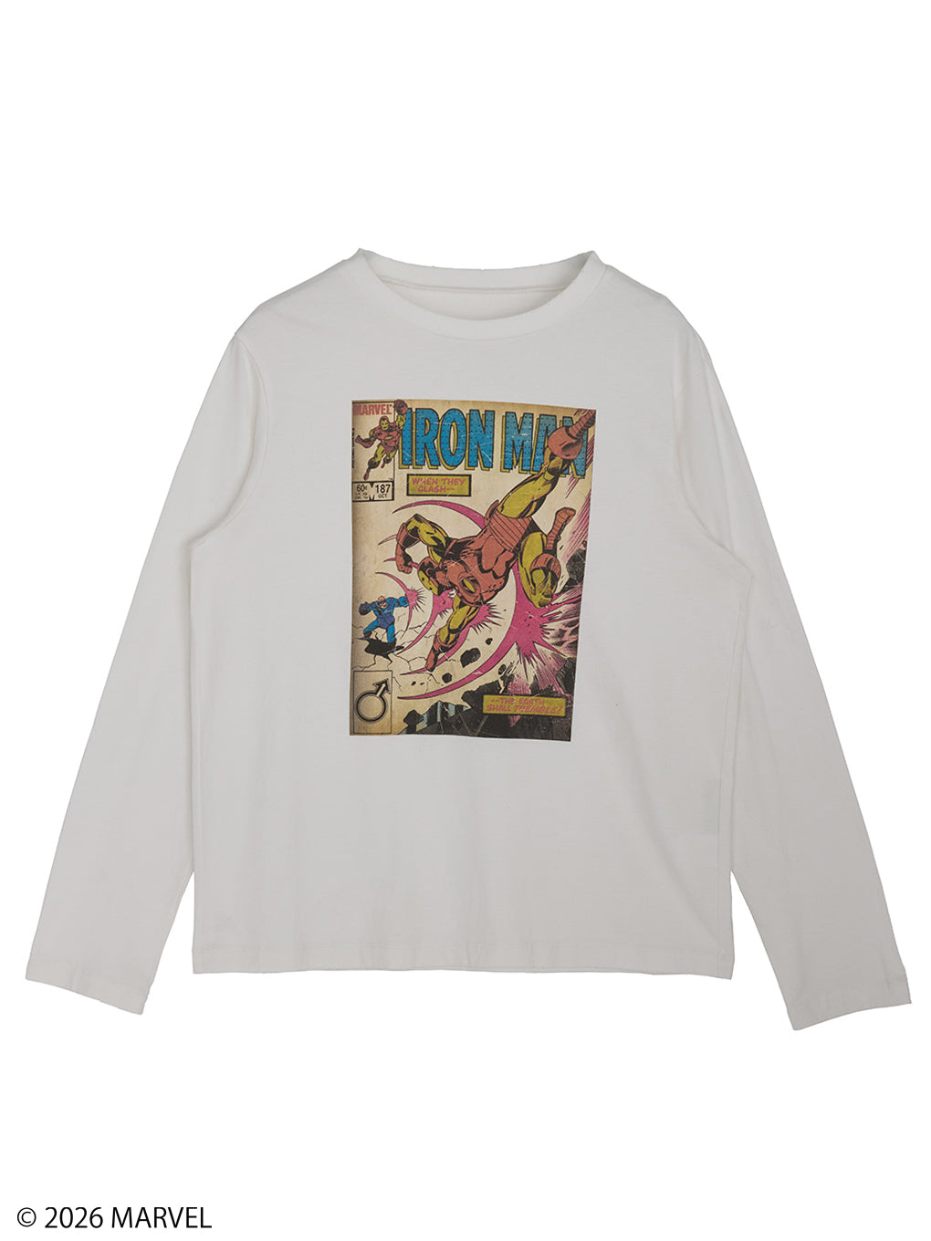 MARVEL COMIC JUST L/S TOP