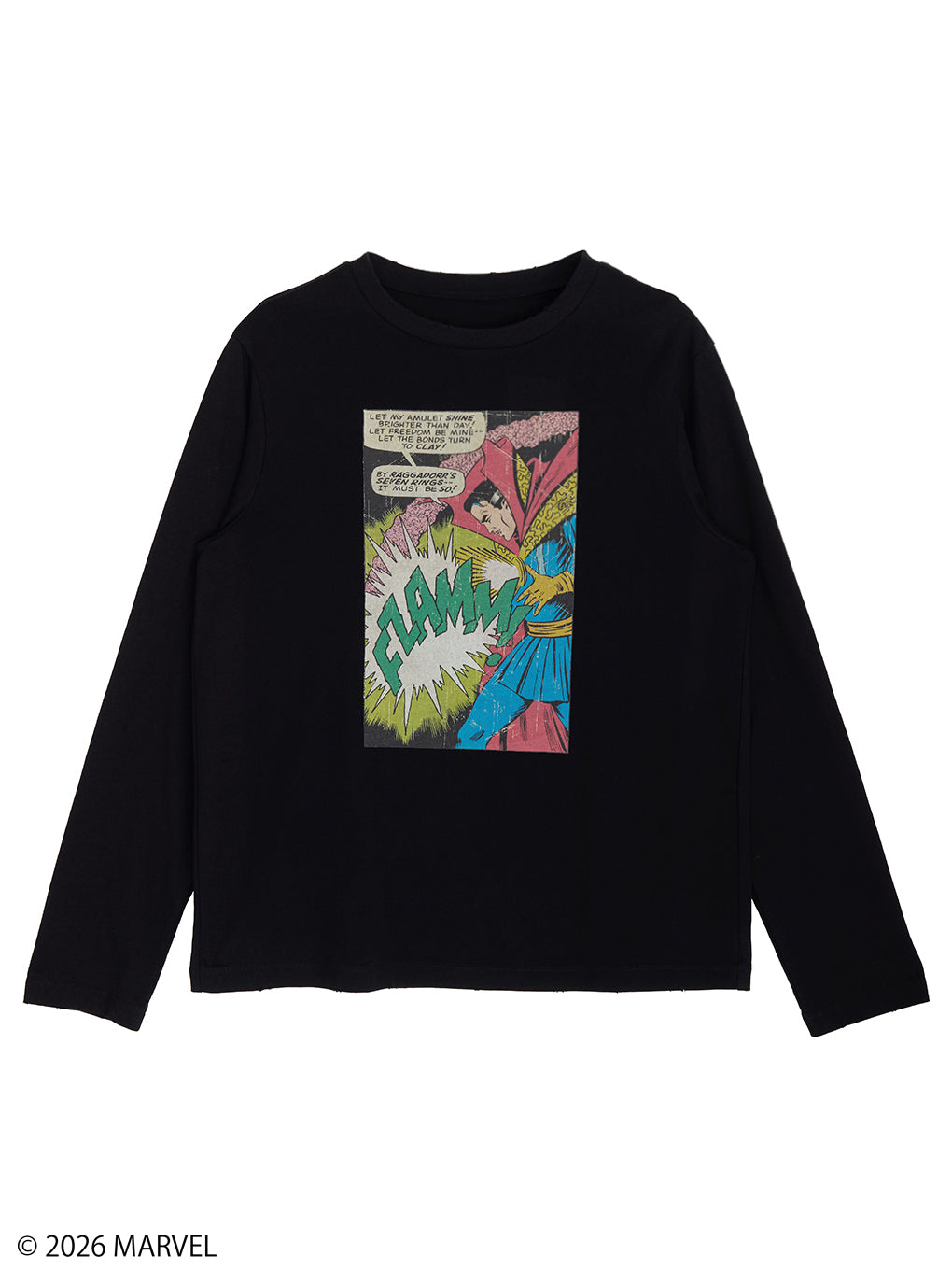 MARVEL COMIC JUST L/S TOP