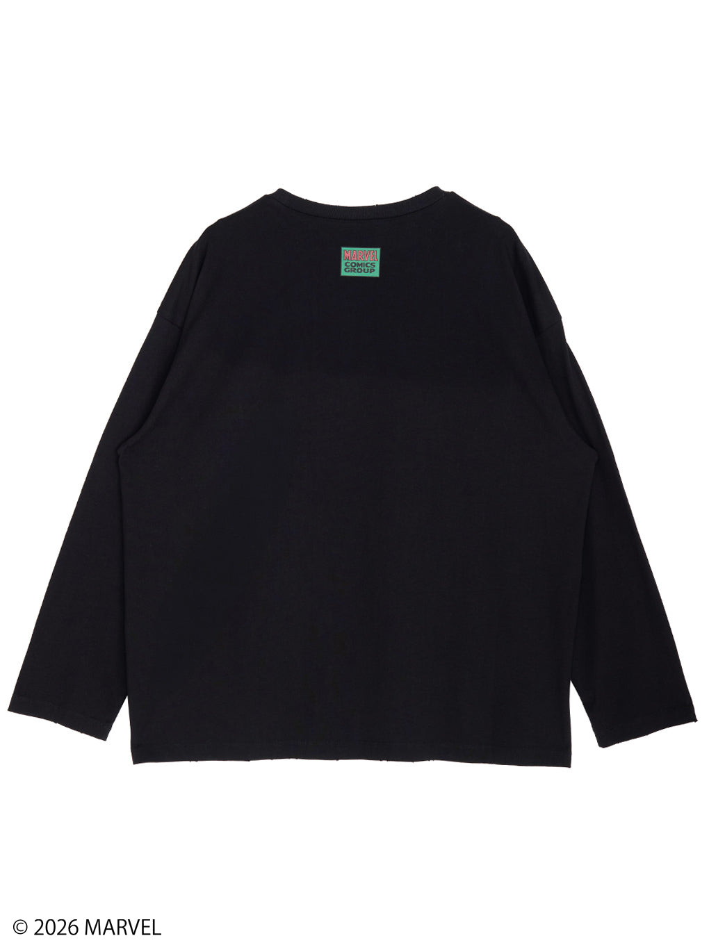 MARVEL COMIC OVER L/S TOP