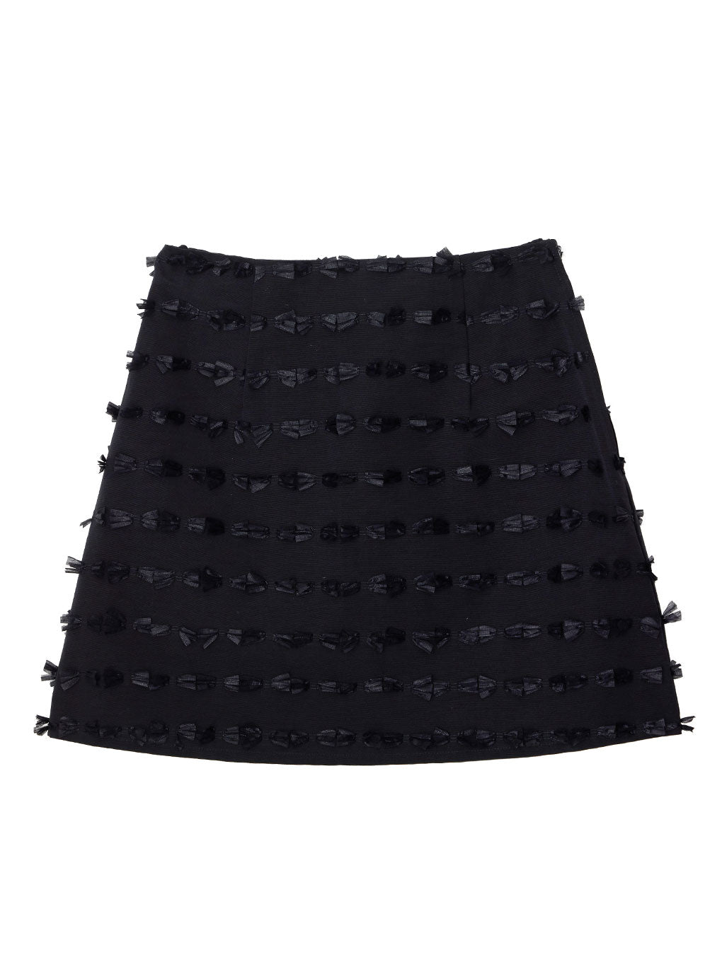 CHARMING RIBBON LIKE MINI SKIRT