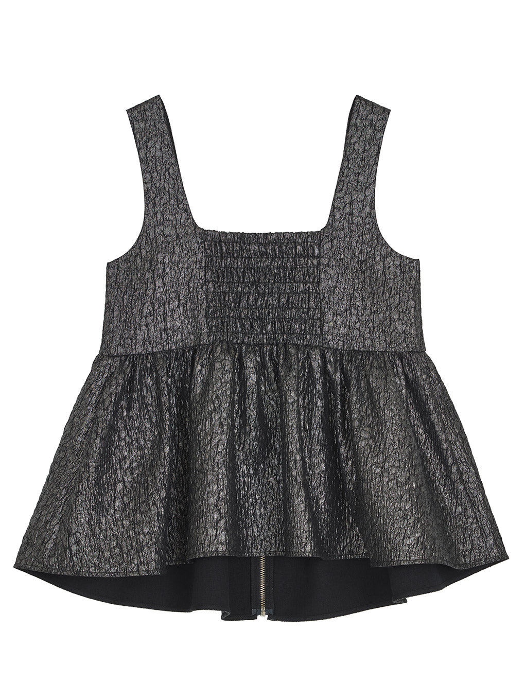 FOIL PRINT BABY TUNIC TOP