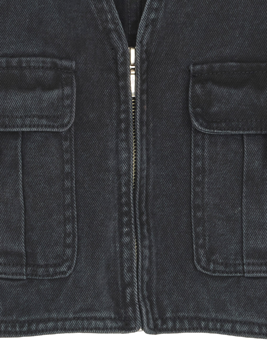 COMPACT FADE DENIM VEST
