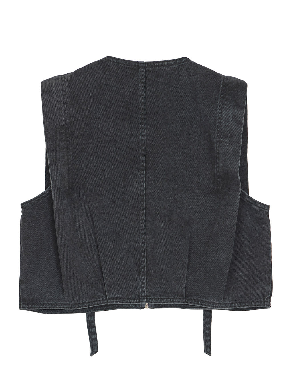 COMPACT FADE DENIM VEST