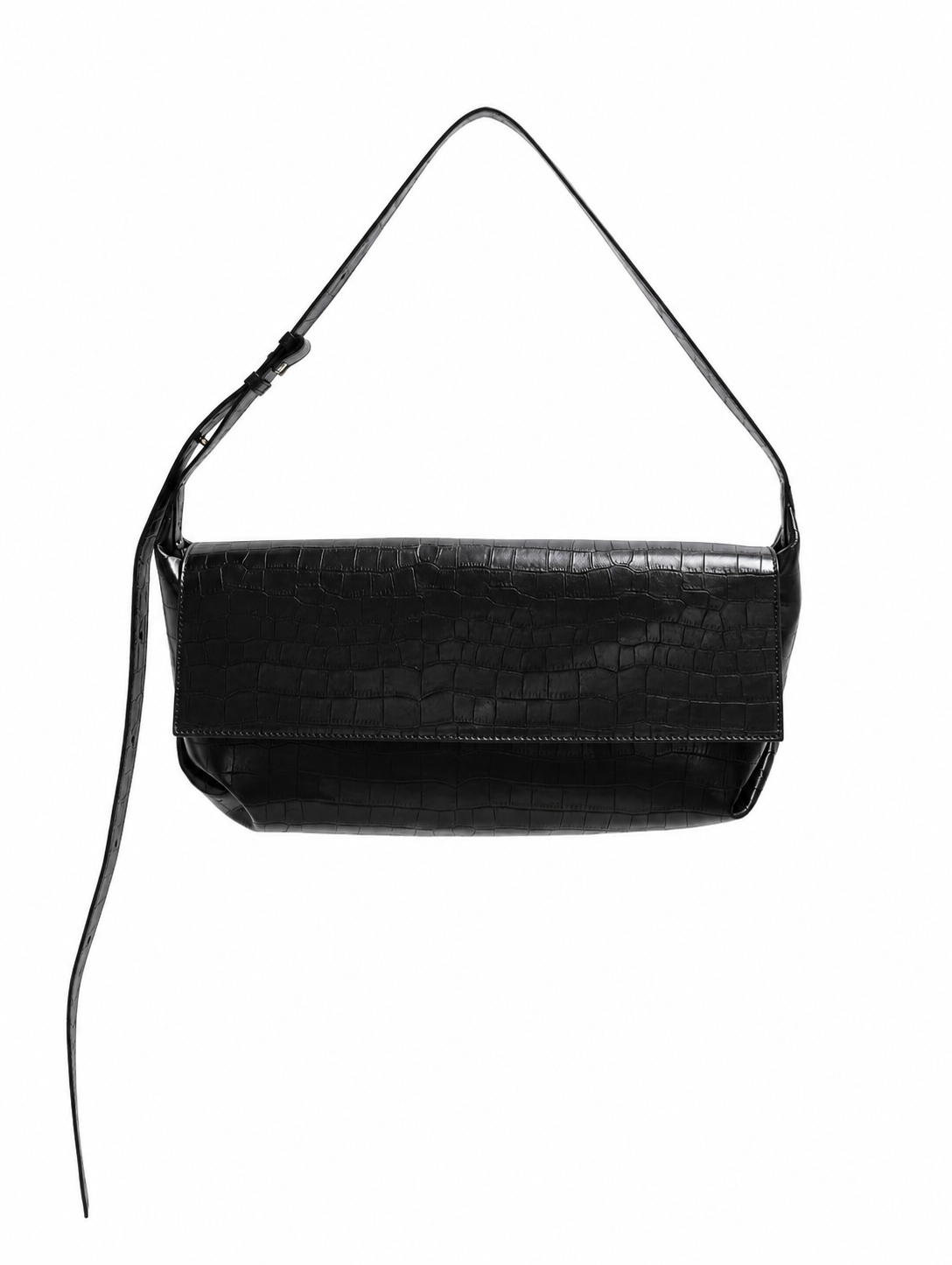 UND WIDE FLAP SHOULDER BAG