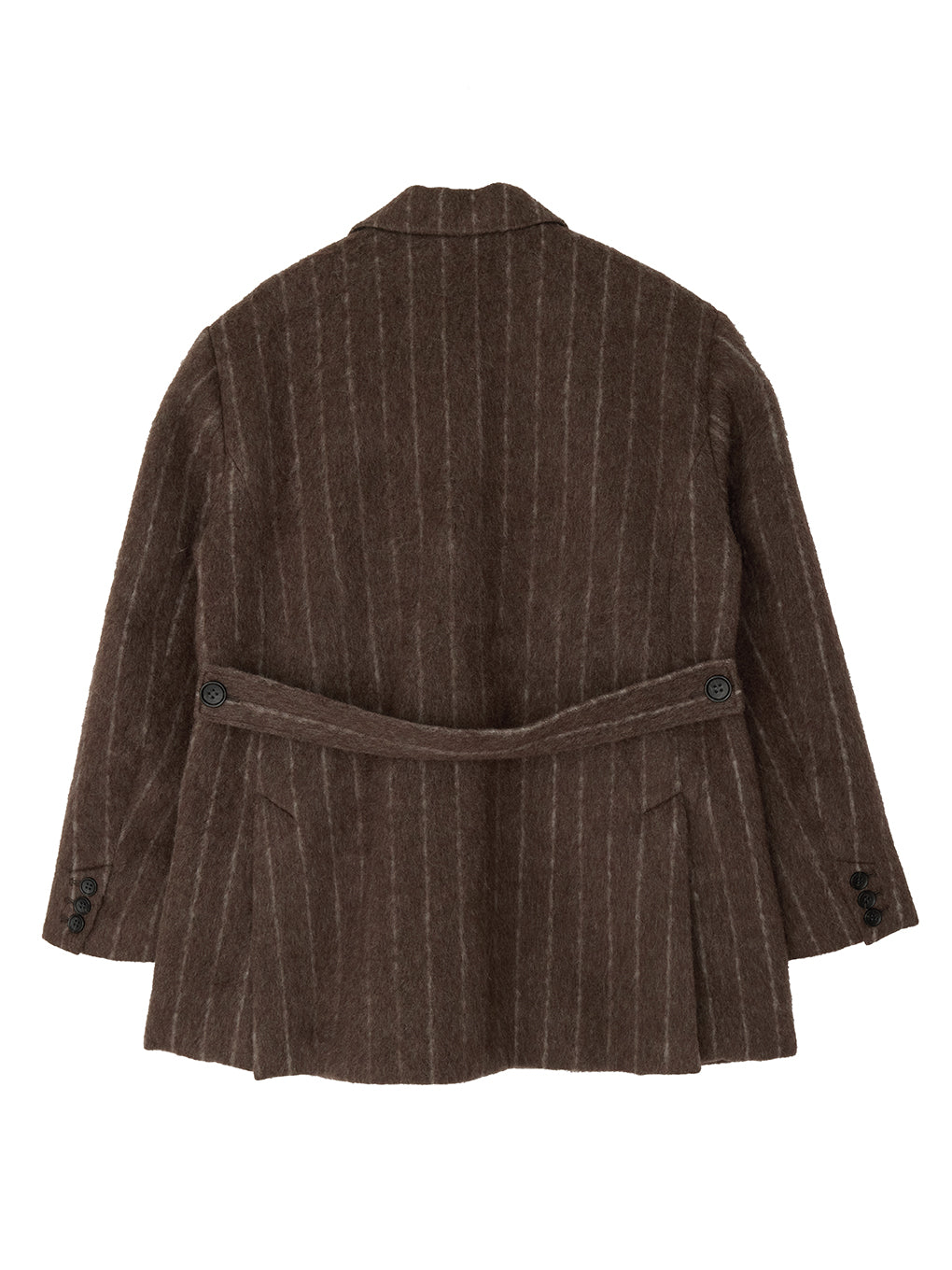 UND STRIPE ALPACA SHAGGY JACOT