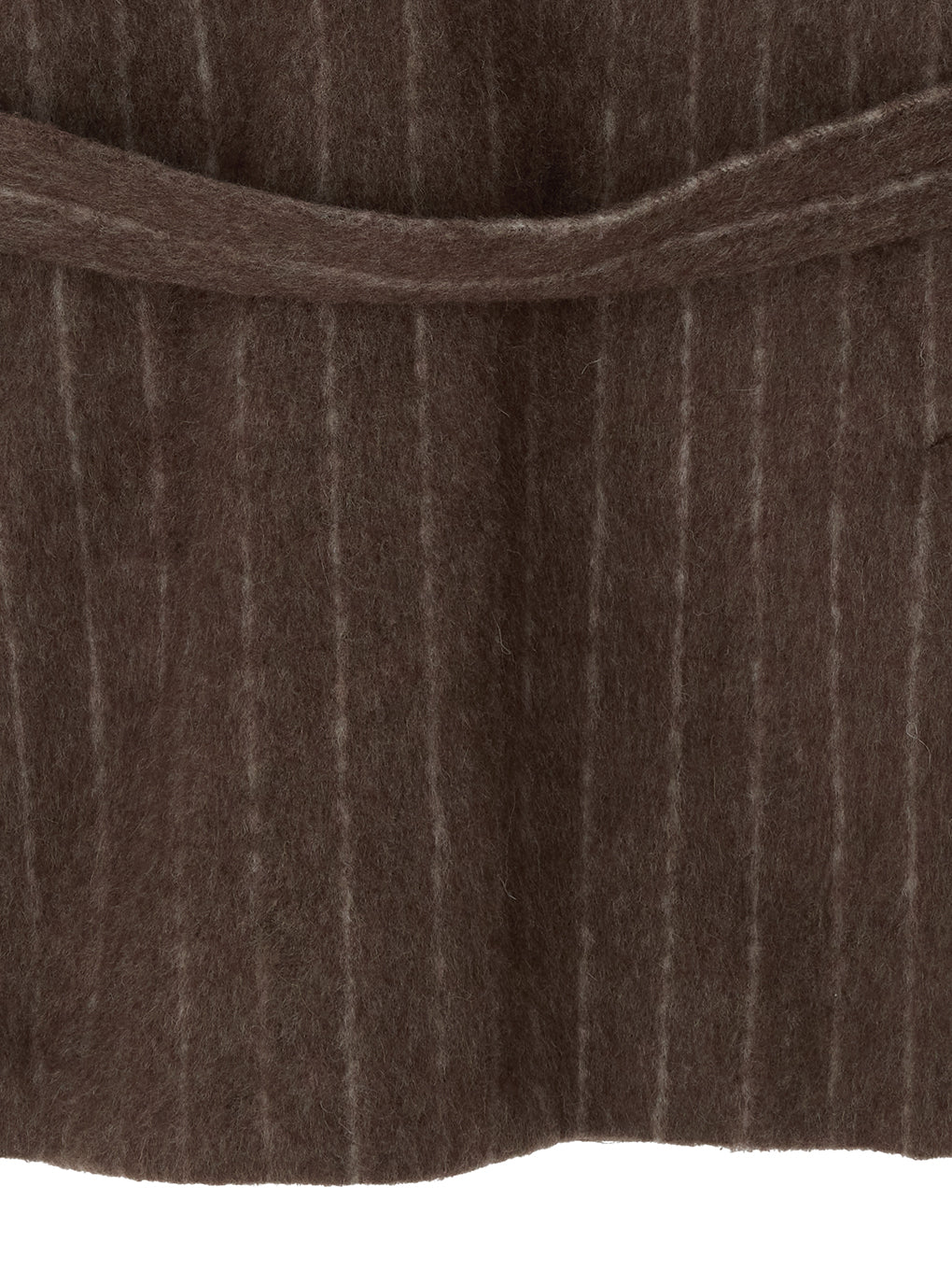 UND STRIPE ALPACA SHAGGY JACOT