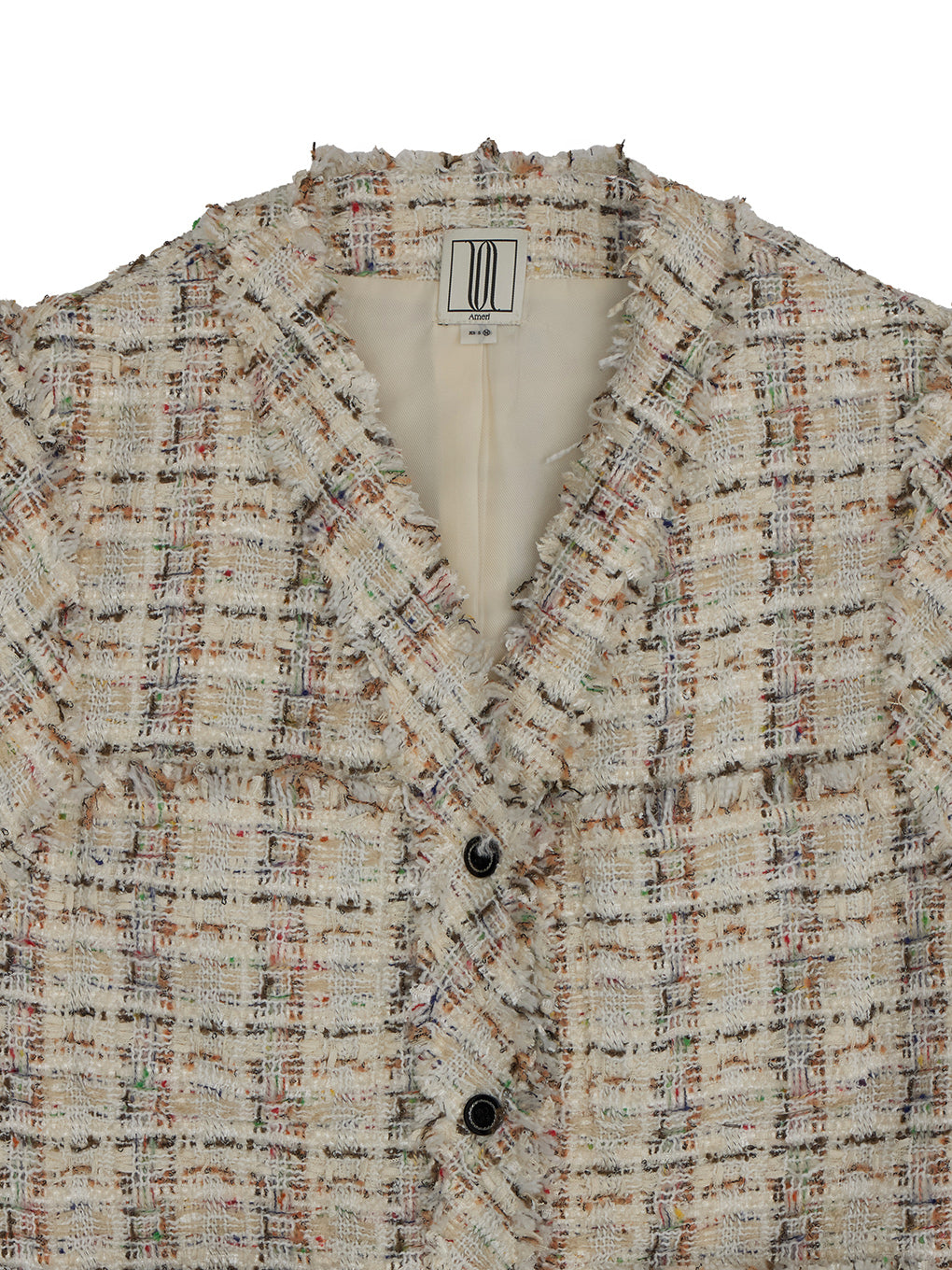 UND TEXTURE TWEED VEST