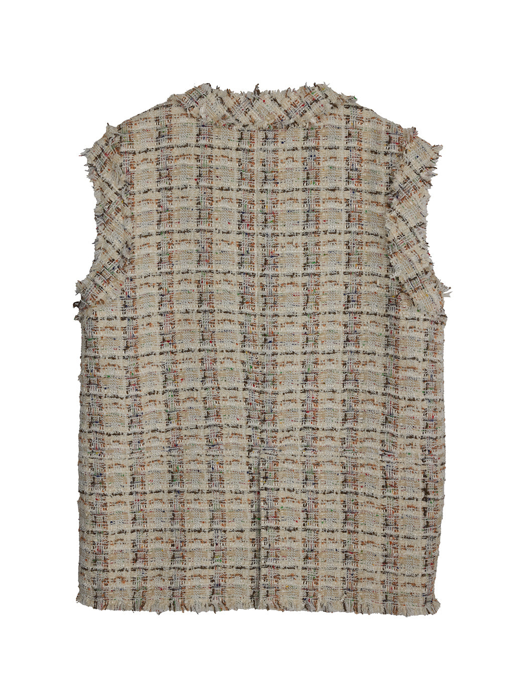 UND TEXTURE TWEED VEST