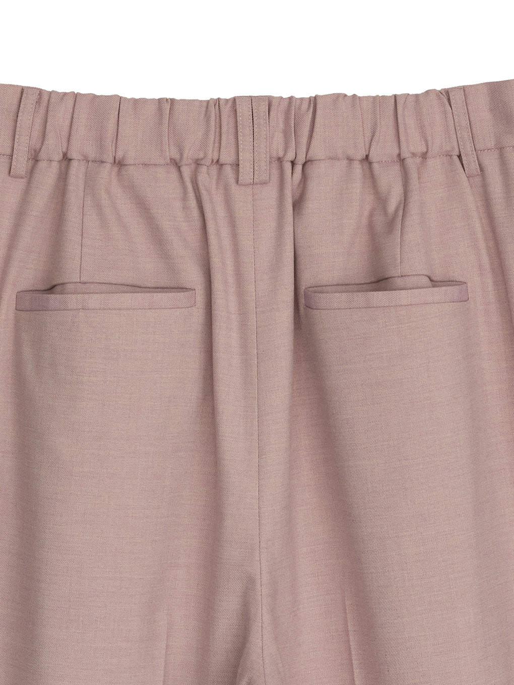 UND LINE DETAIL WIDE STRAIGHT PANTS
