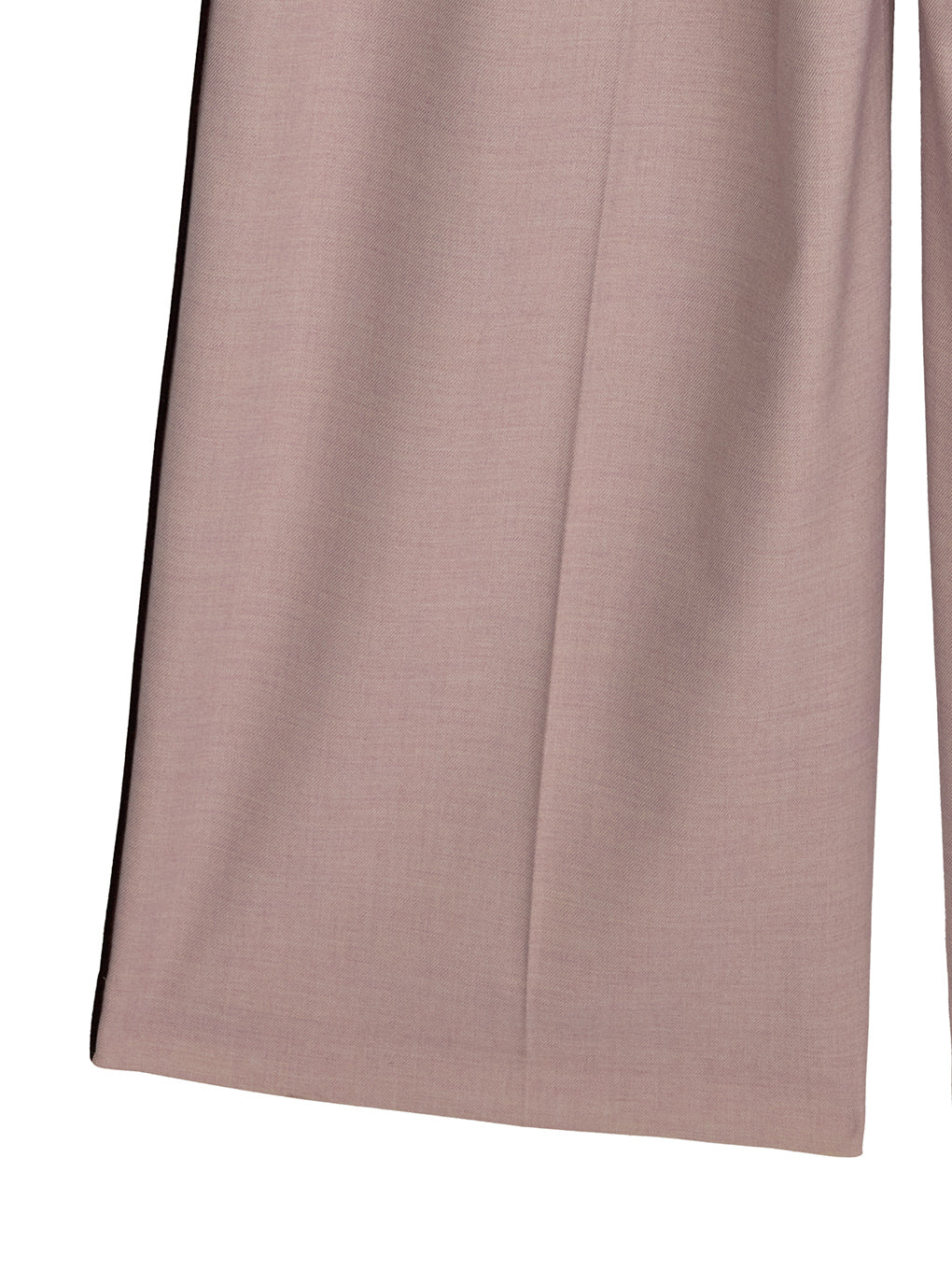 UND LINE DETAIL WIDE STRAIGHT PANTS