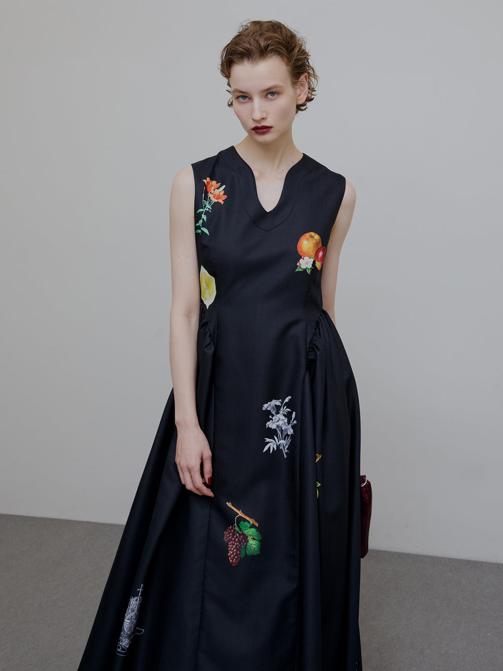 ELEANOR LINEN LIKE DRESS