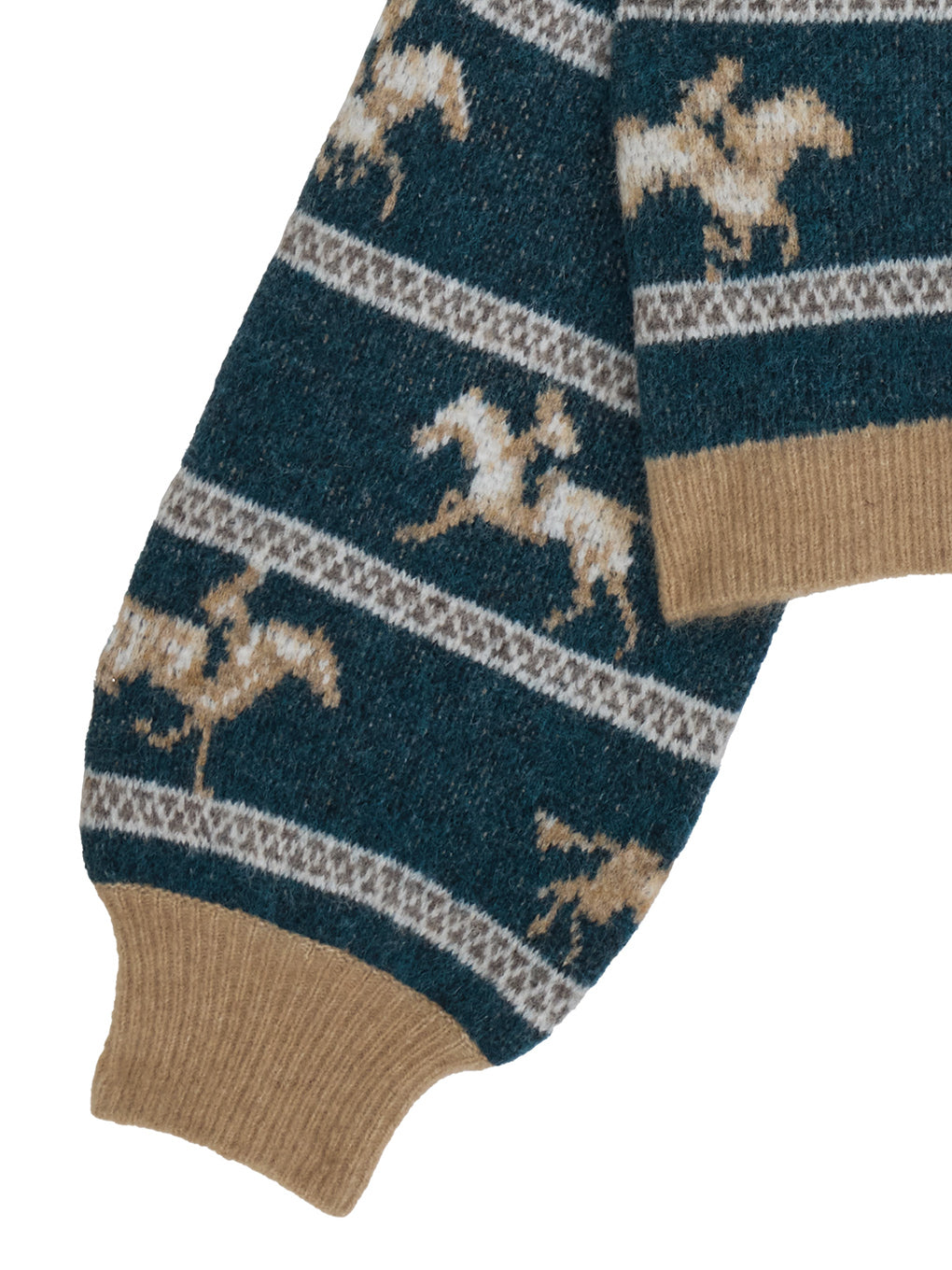 UND HORSE PATTERN KNIT