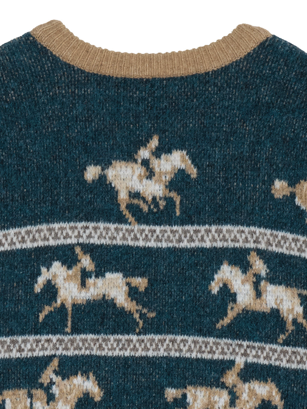 UND HORSE PATTERN KNIT