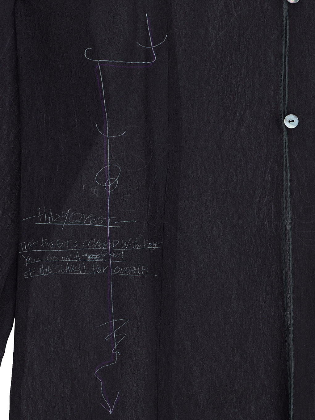 UND ASSORT COLOR TATTOO SHEER TOP