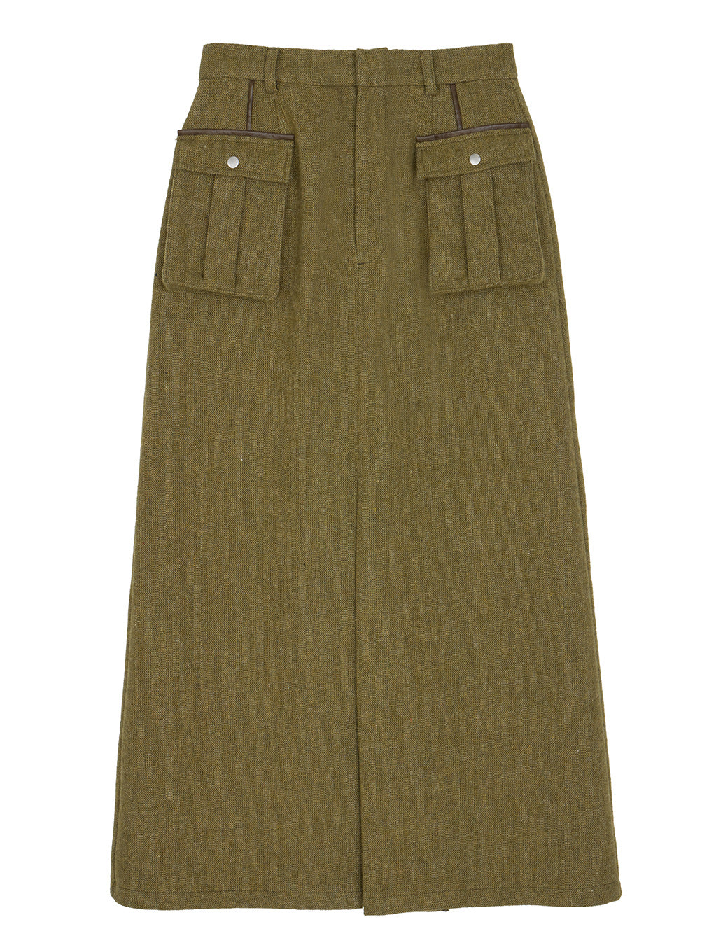 UND TWEED WORK DETAIL SKIRT